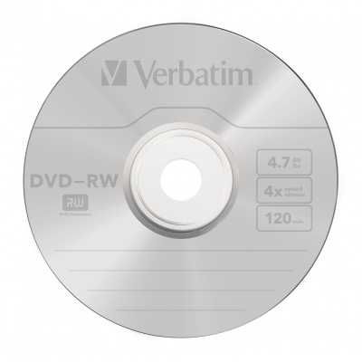 Диски DVD-RW Verbatim 4.7Gb 10шт. в конверті