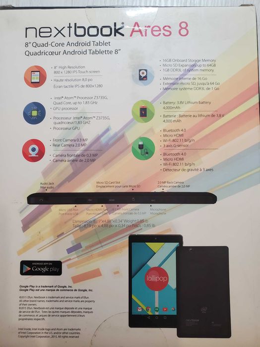 Планшет Intel NEXTBOOK Ares 8 з HDMI