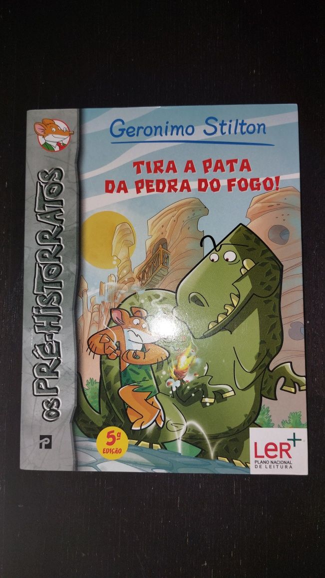 Livros Geronimo Stilton e Tea Stilton