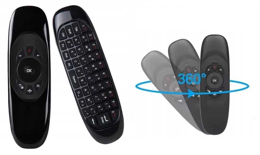 Pilot Smart TV USB 2,4GHz Klawiatura Mysz na Ruch *Wejherowo VideoPlay