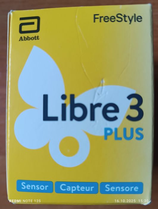 Сенсор Libre 3 plus (Free Style)