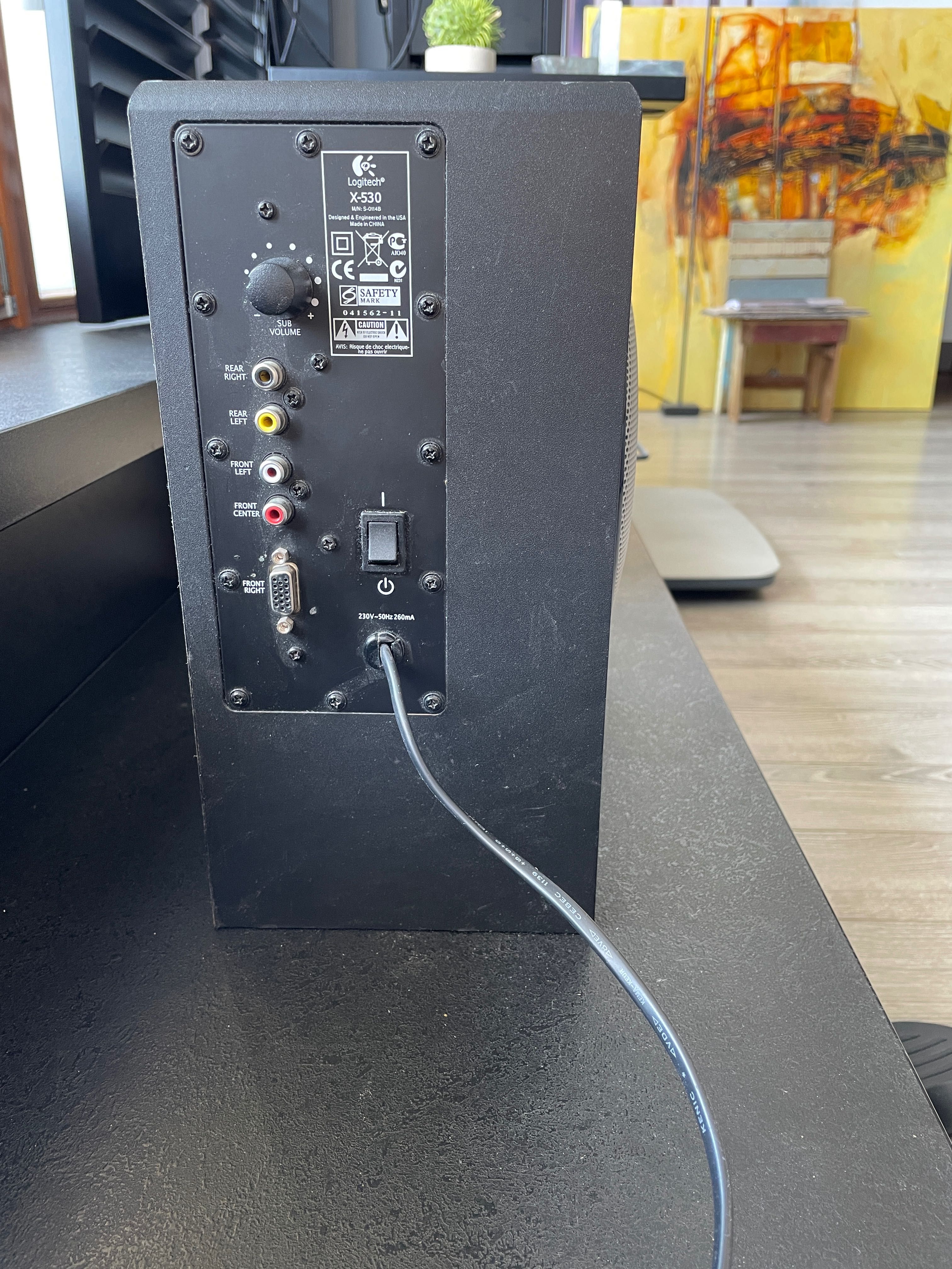 Subwoofer Logitech x530