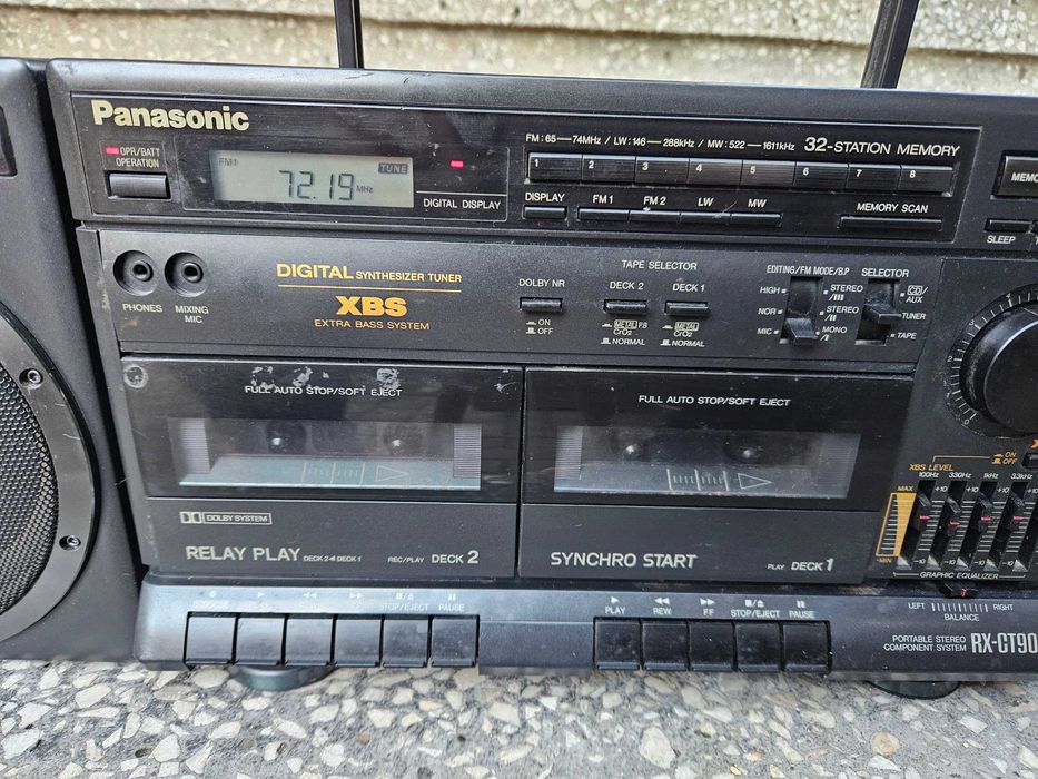 Radiomagnetofon Panasonic RX CT900