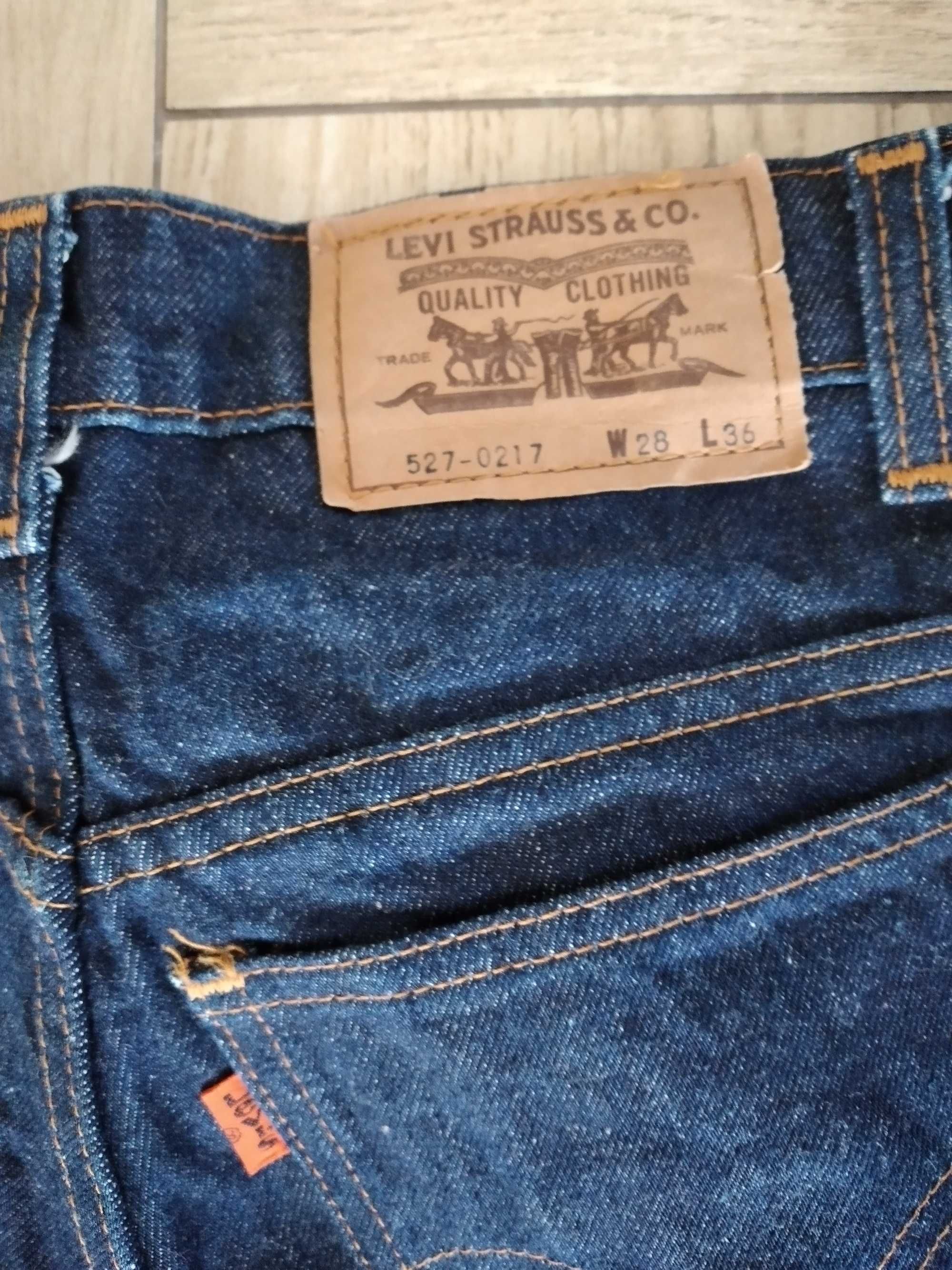 dżinsy męskie Levi Strauss$Co straight