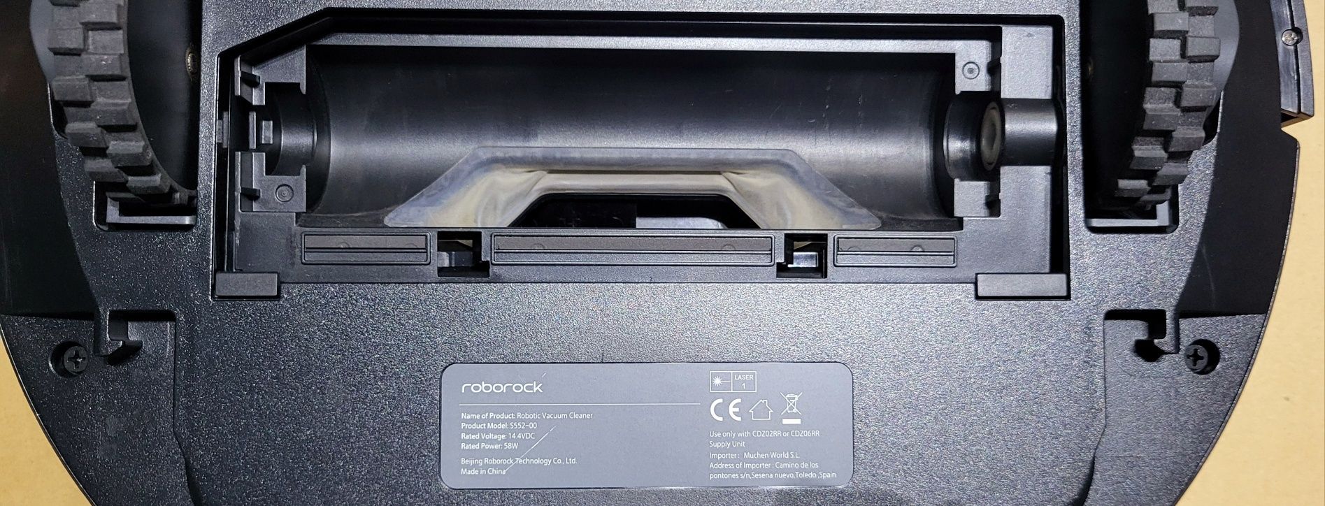 Robot sprzątający Xiaomi Mi Roborock 2 S55 czarny mopujący