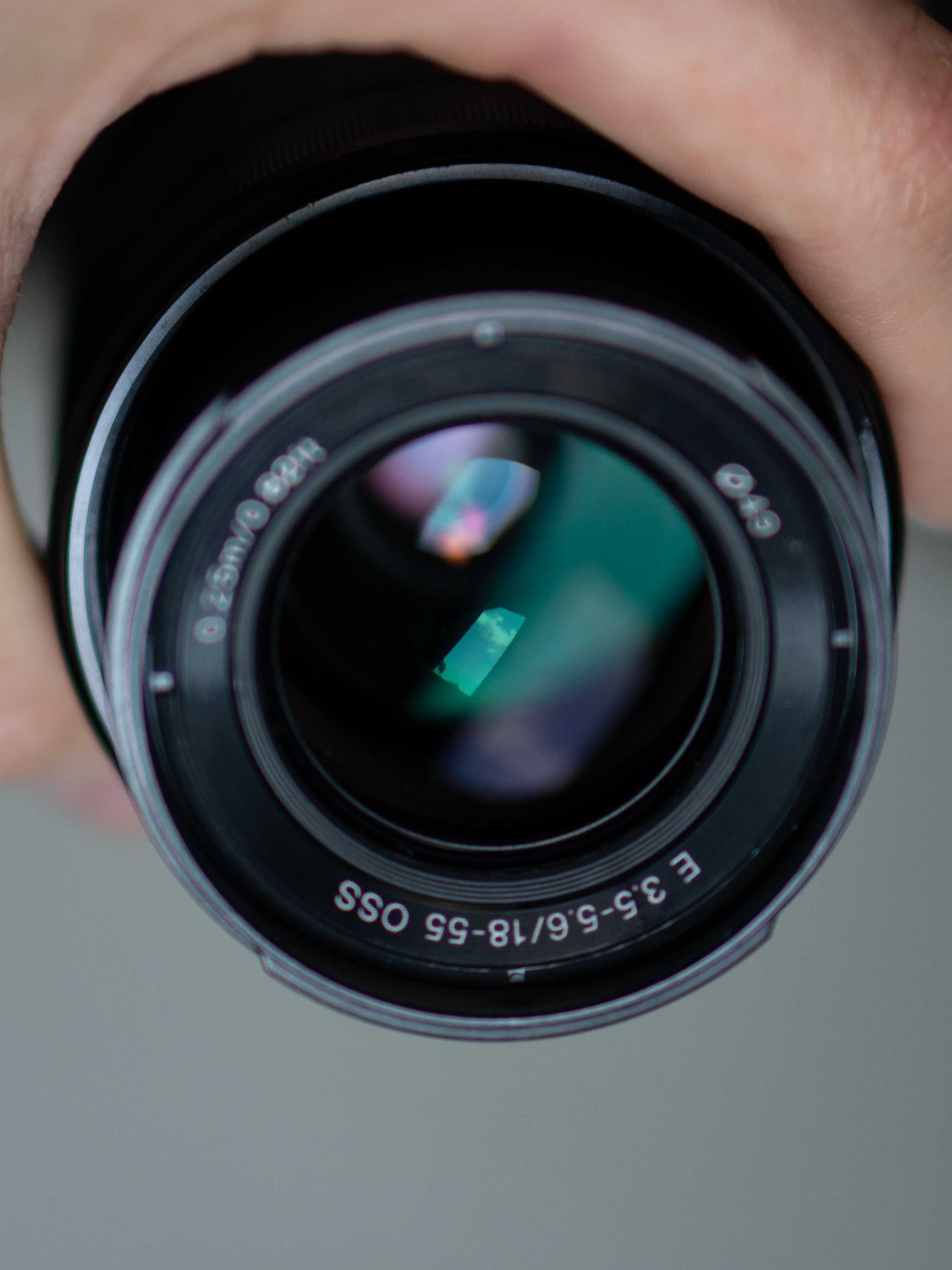 Obiektyw sel1855 oss Sony e mount