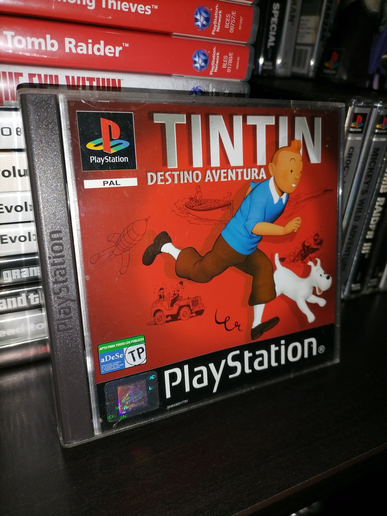 Jogo Ps1 "Tin tin"