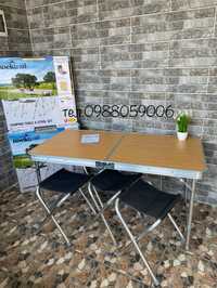 Туристичний стол с табуретками для пікніка,стіл і стільці,садові меблі