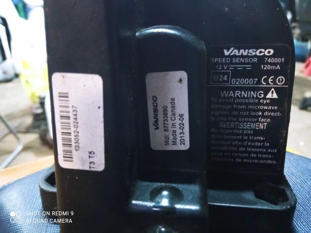 Наземный датчик скорости - VANSCO® - Micro-Trak Systems, Inc.