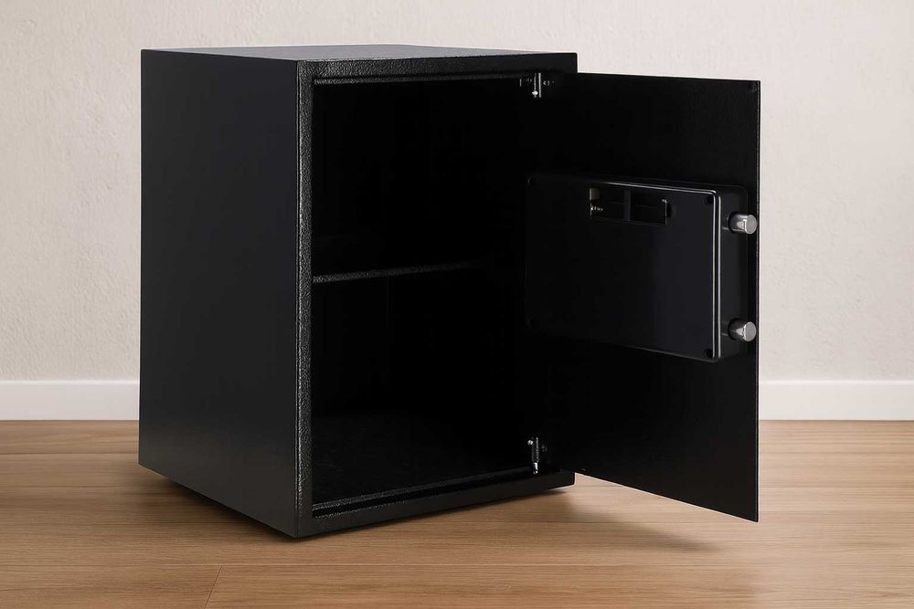 Domowy Sejf Kasetka na Zamek Elektroniczny Szyfr Kod Kasa Pancerna
