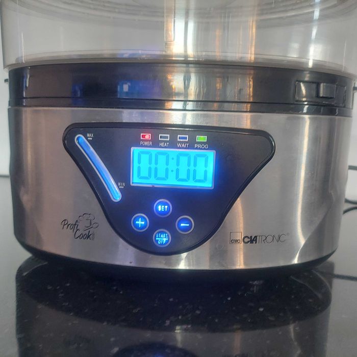 Parowar Clatronic DG3271 - mało używany, 1 wł, bez uszkodzeń