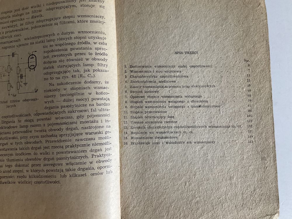 Wzmacniacze małej częstotliwości- R.M.Malinin- rok wydania 1957
