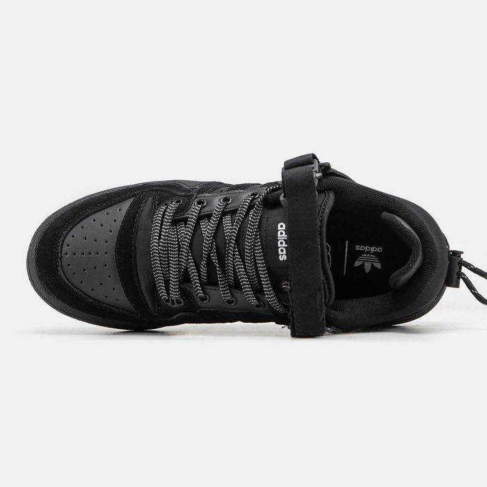 Кросівки Adidas Forum 84 x Bad Bunny Triple Black premium