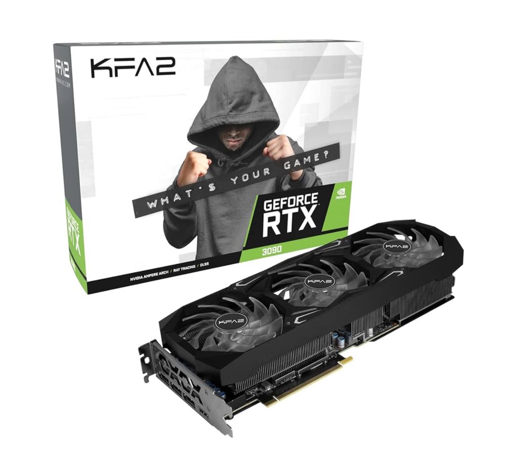 Placa gráfica RTX 3090 SG Geforce da KFA2