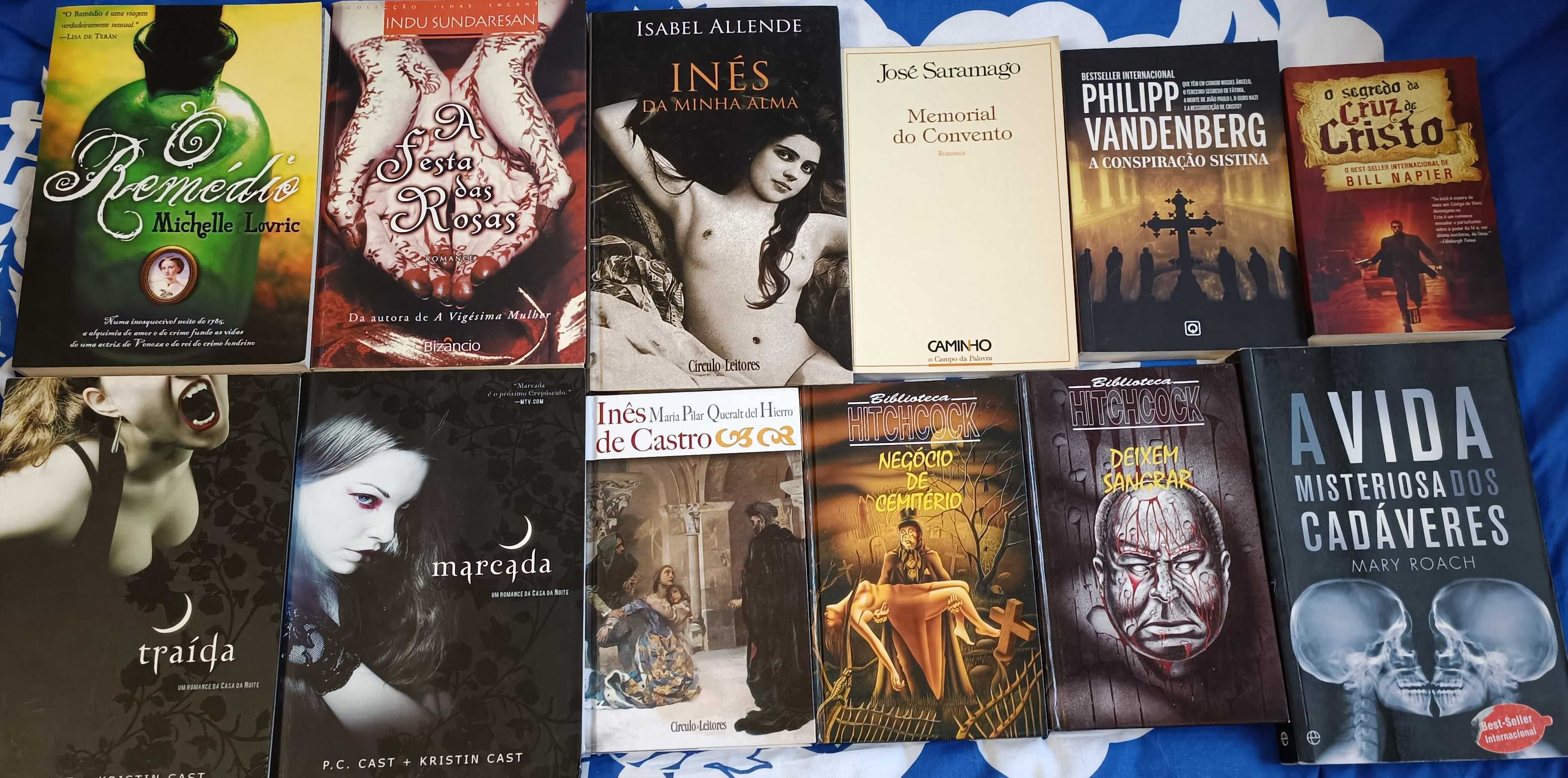 Livros Vários: P.C.Cast, Isabel Allende...