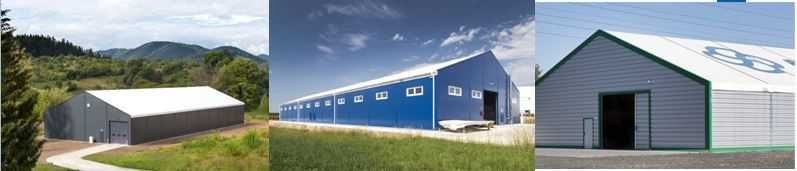 Hala namiotowej o wymiarach 10m x 20m