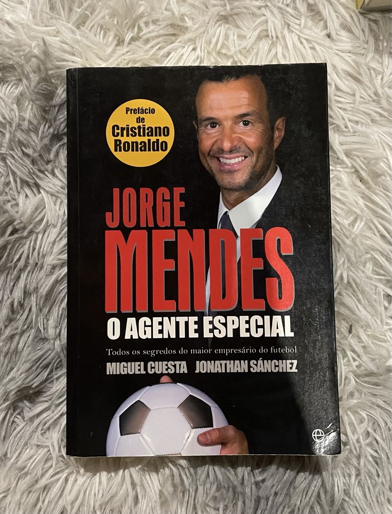 Livro “Jorge Mendes o agente especial”