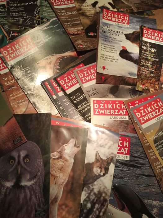 Świat dzikich zwierząt- Larousse