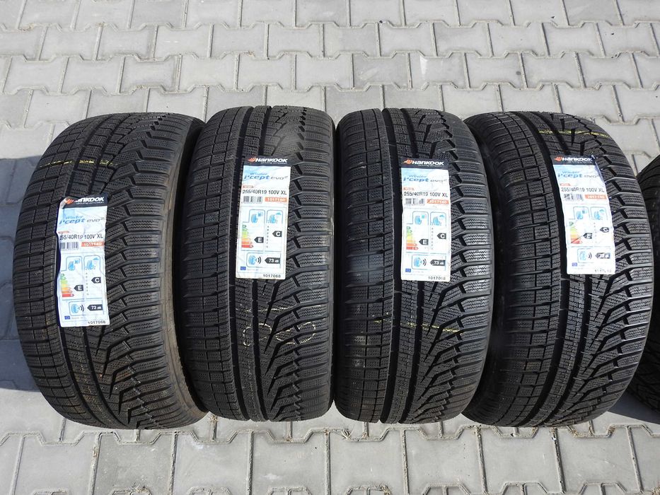4x Hankook 255/40r18 WINTER I*CEPT EVO 2  100V 2018 rok NOWE