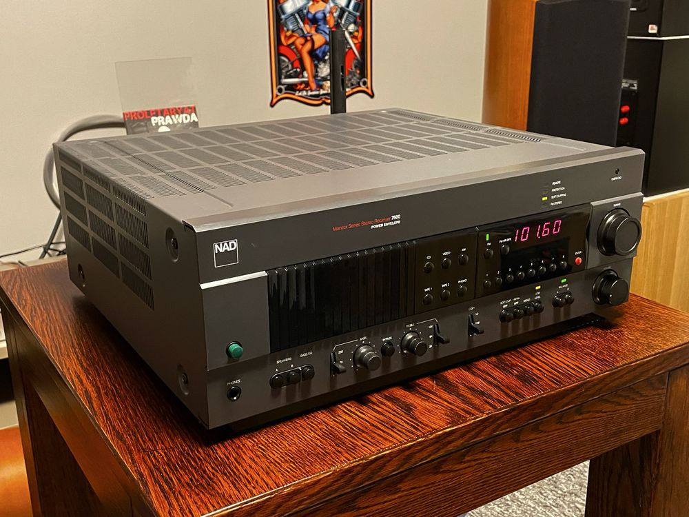 Wzmacniacz Amplituner NAD 7600 plus pilot i instrukcja