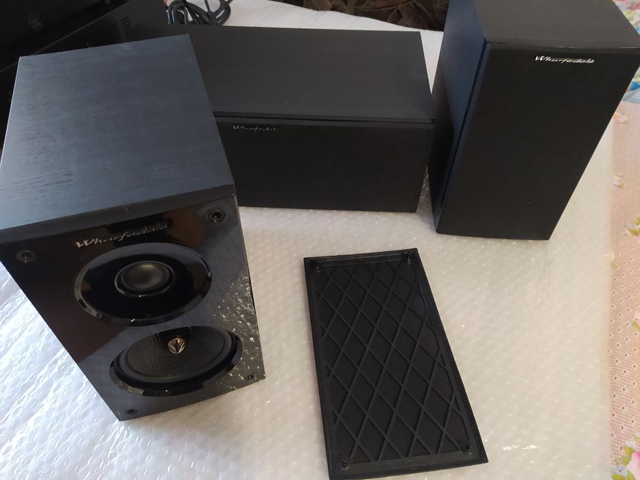 Kino domowe Denon+5 głośników Wharfedale Wharfedale, idealny stan jak