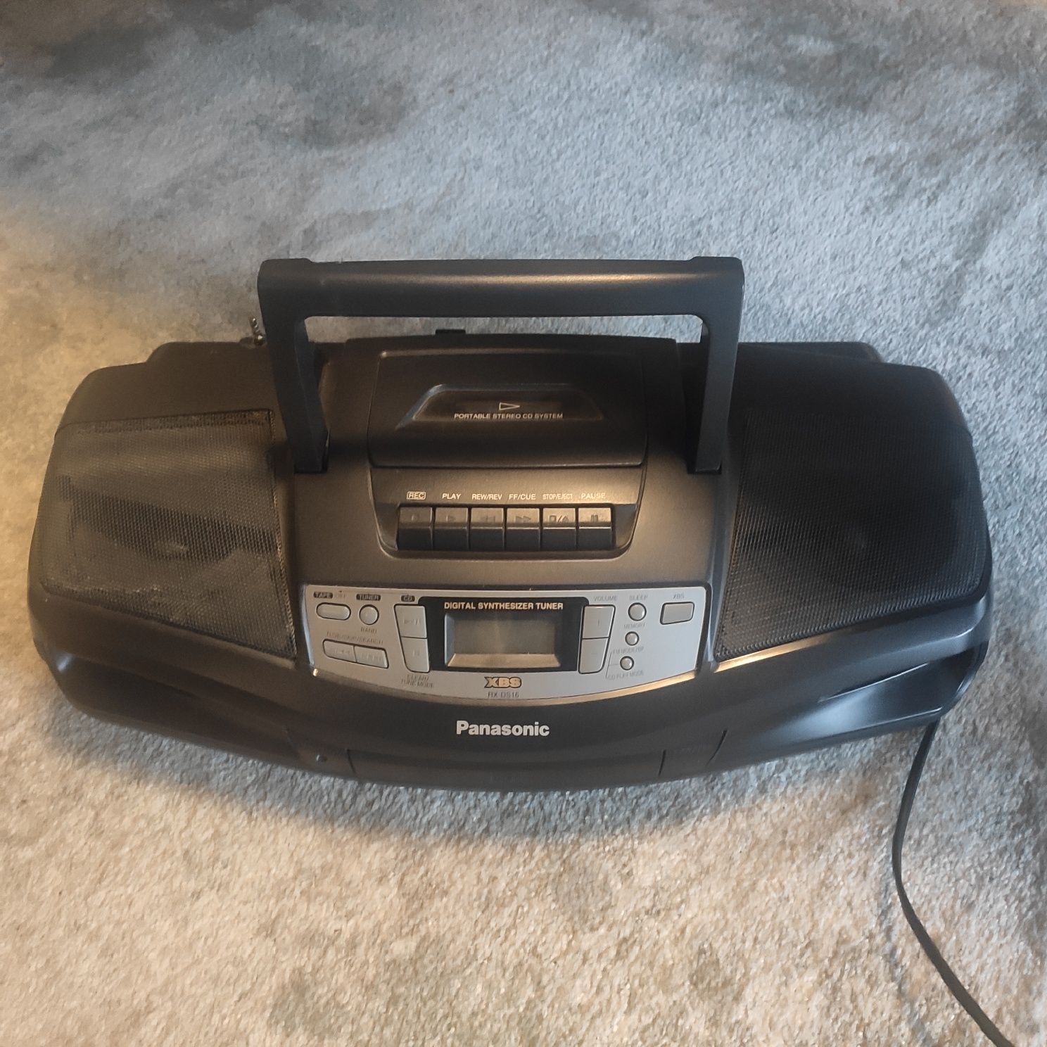 Cassette CD Player Panasonic RX-DS16