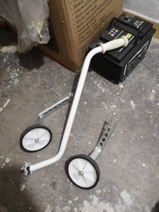 Zestaw do rowerka dziecięcego kółka Romet + rączka