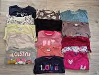 Bluzy dla dziewczynki rozmiar 116