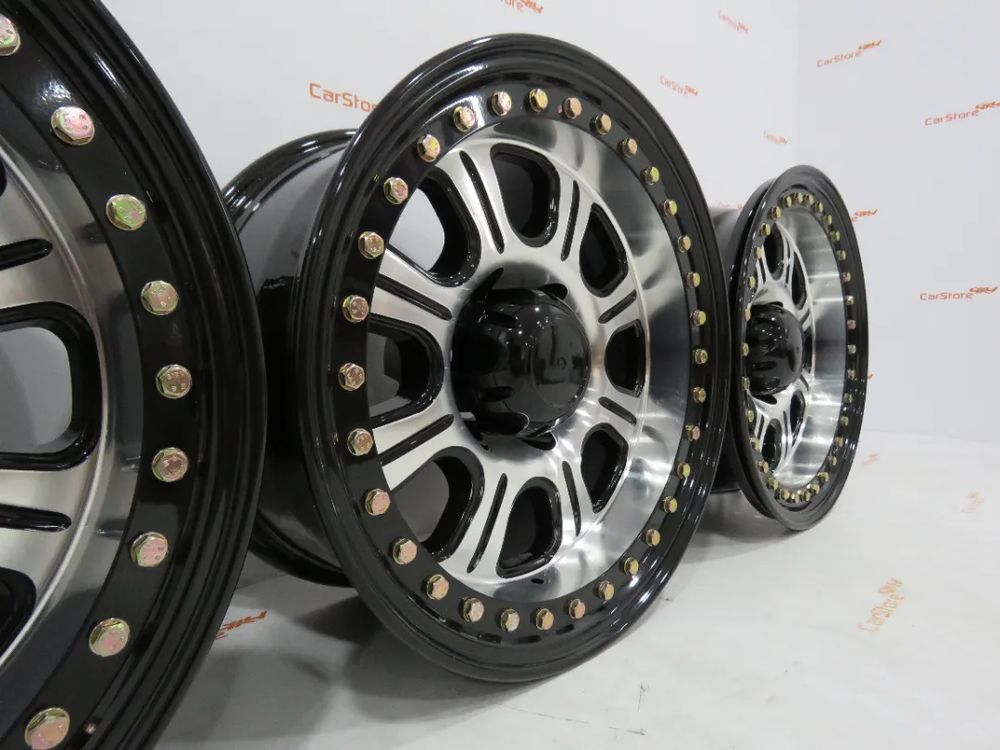 Jantes em alumínio com Beadlock Monstter Racing 17x9 ET-30 6x139.7