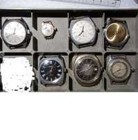 zegarki naręczne pozłacane i stalowe mechaniczne