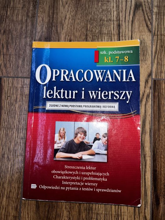 opracowania lektur i wierszy sp klasy 7-8