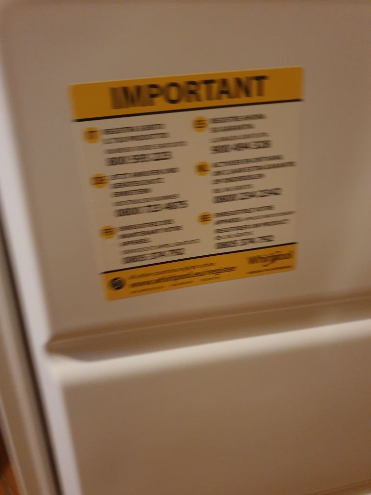 Lodowko zamrażarka whirlpool