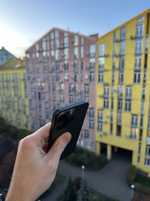 94% Аккум Идеал iPhone 15 Pro Max 256Gb Black Titanium Neverlock Айфон