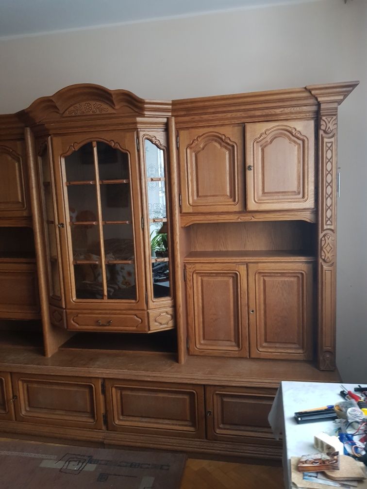 Meblościanka dębowa 2,7 m