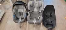 Fotelik  Cybex Aton M, Cybex Sirona M2 i baza M KOMPLET