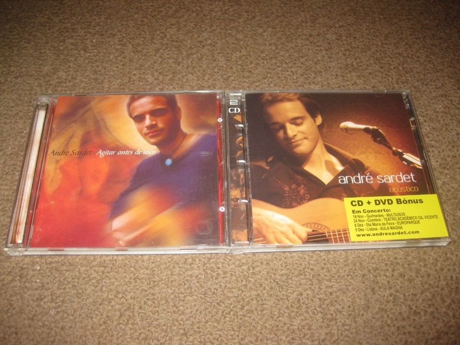 2 CDs do "André Sardet"/Portes Grátis