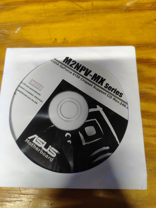 Płyta CD+ naklejka Asus