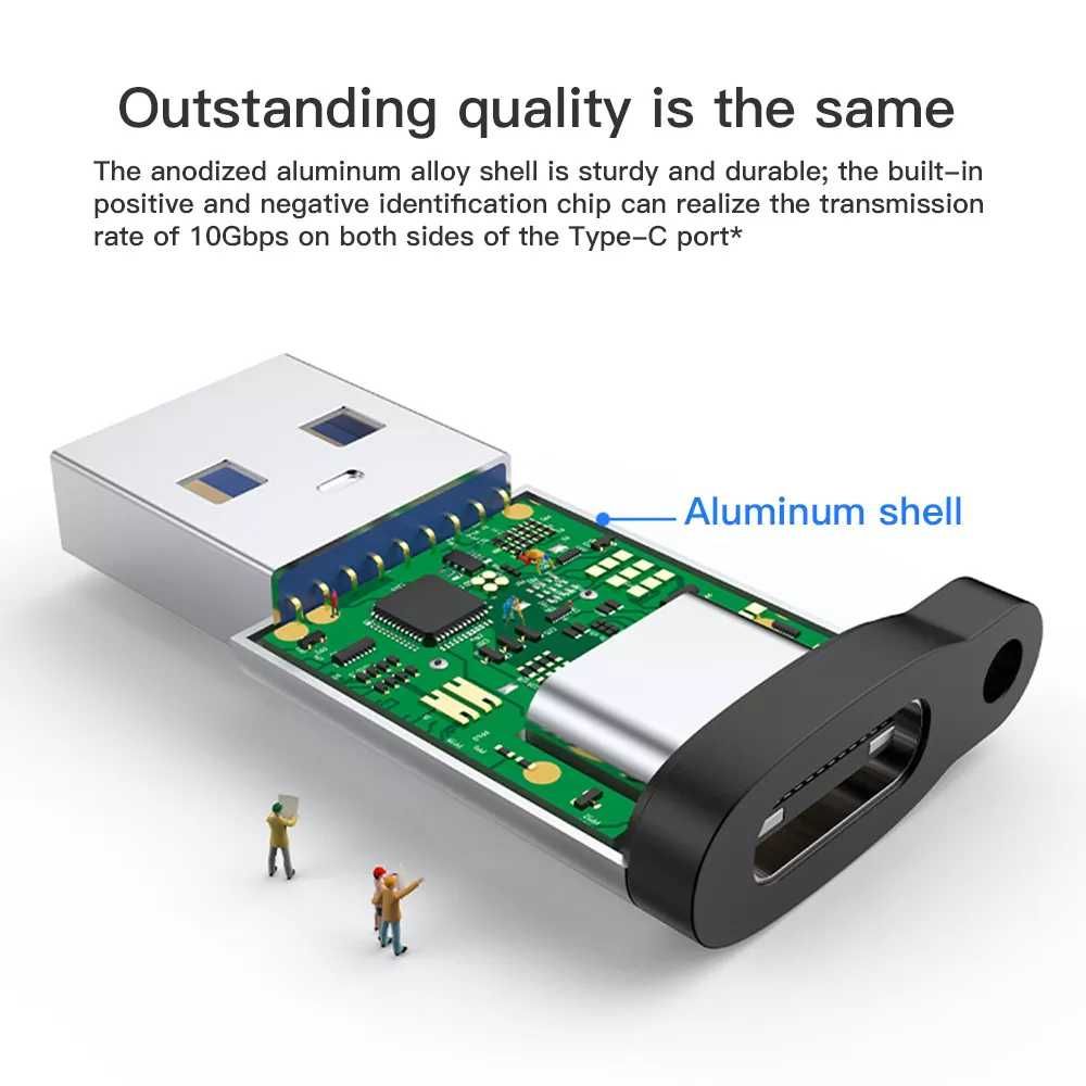Адаптер, переходник OTG  Type-C - USB 3.0 / 3.1 перехідник