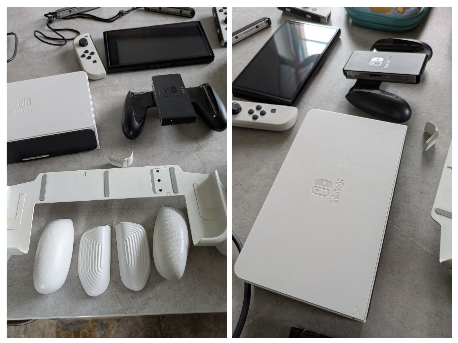Switch Oled stan idealny z masą akcesoriów i grą