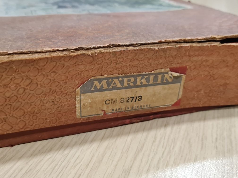 Conjunto Comboios Marklin antigo, anos 50