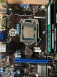 комплект сокет 1150 , i5 4670k , 16 gb