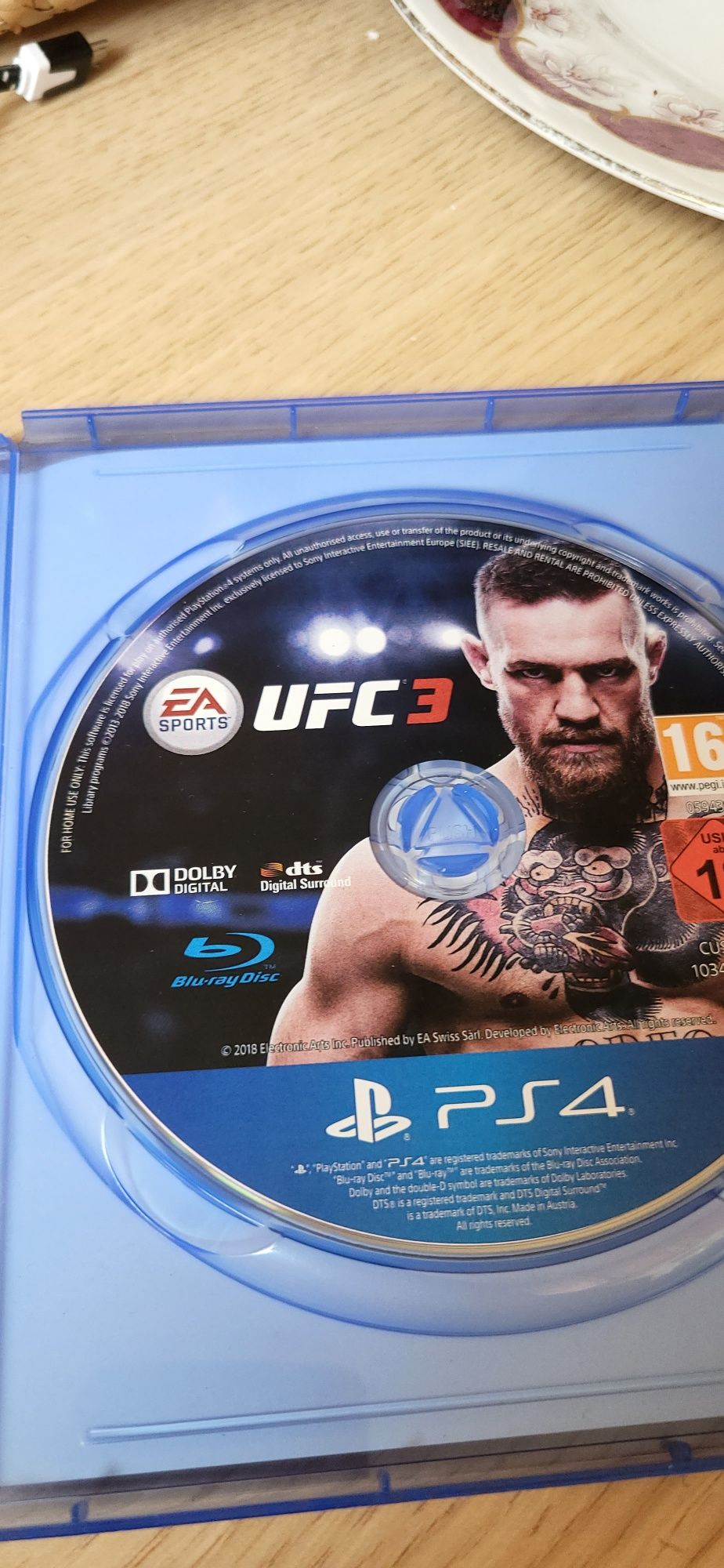 Gra na ps4 ufc3 stan idealny