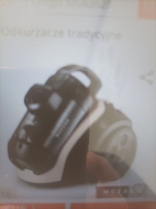 Odkurzacz  jeszcze na gwarancji