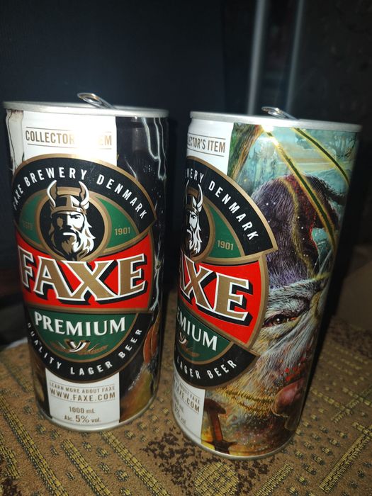Жестяні банки Faxe
