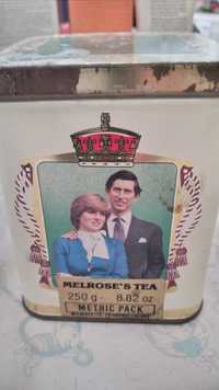 Lata de Chá, Casamento Carlos/Diana, 1981 + Chapa Buckingham