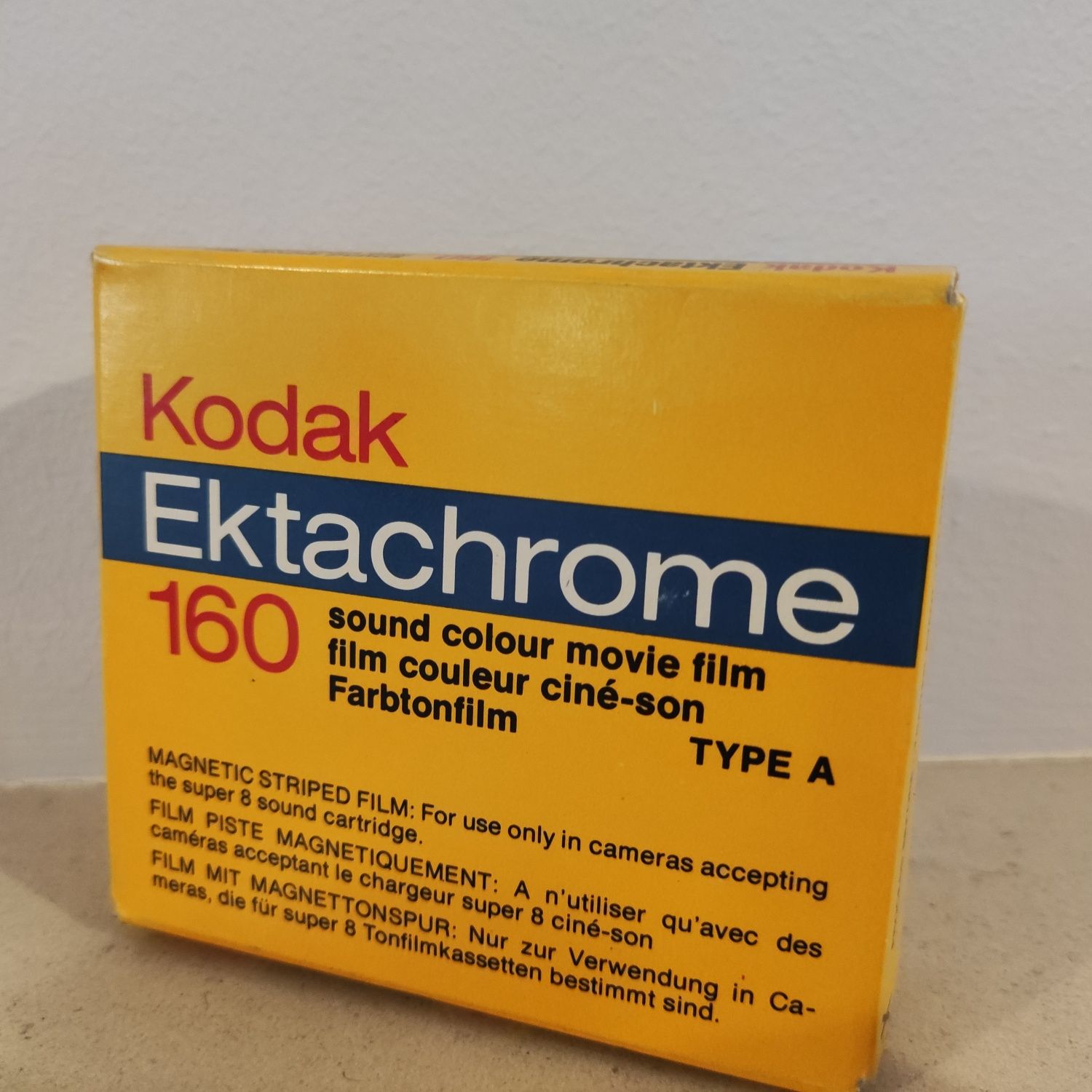 Kodak Ektachrome 160 sound colour movie filme
