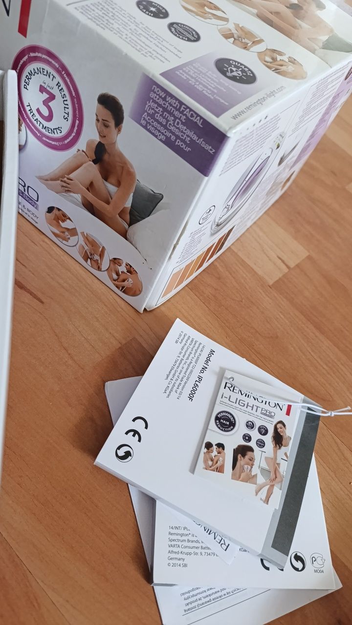 Depilator laserowy Remington IPL6000F i-Light Pro Face & Body