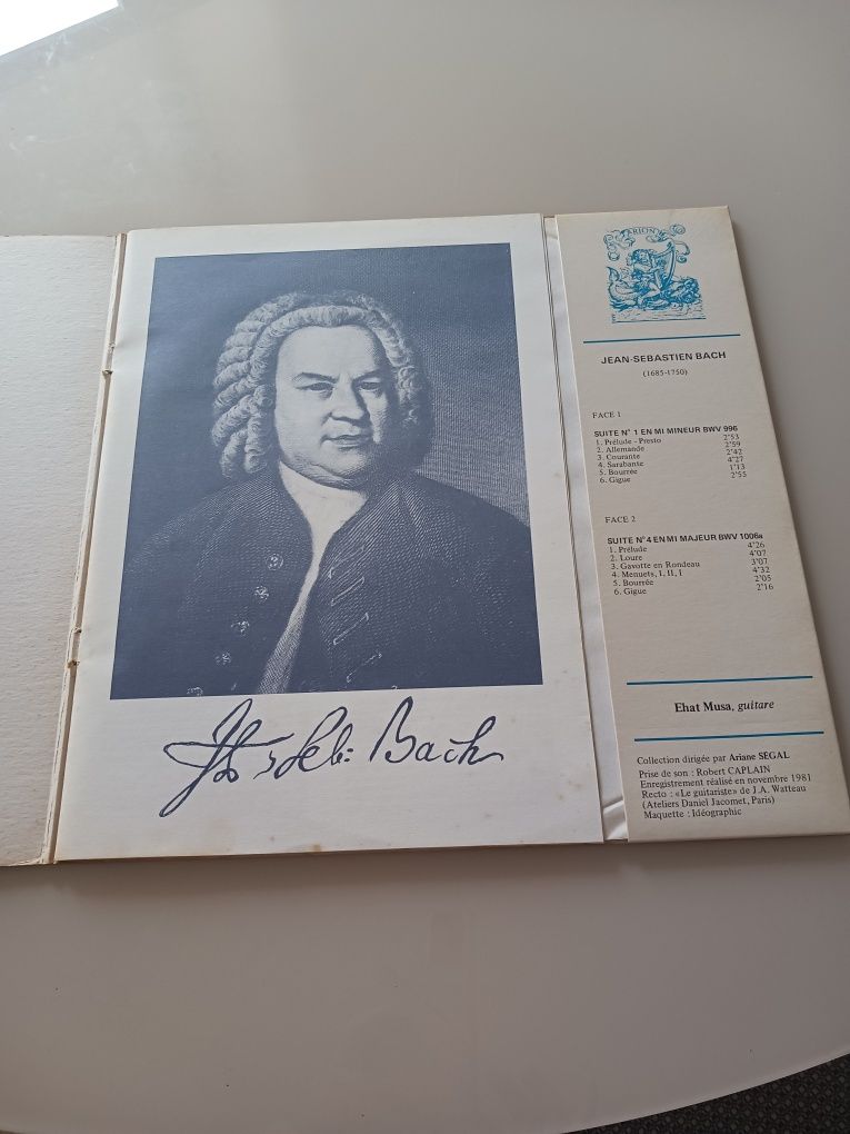 LP de vinil Jean-Sebastien Bach