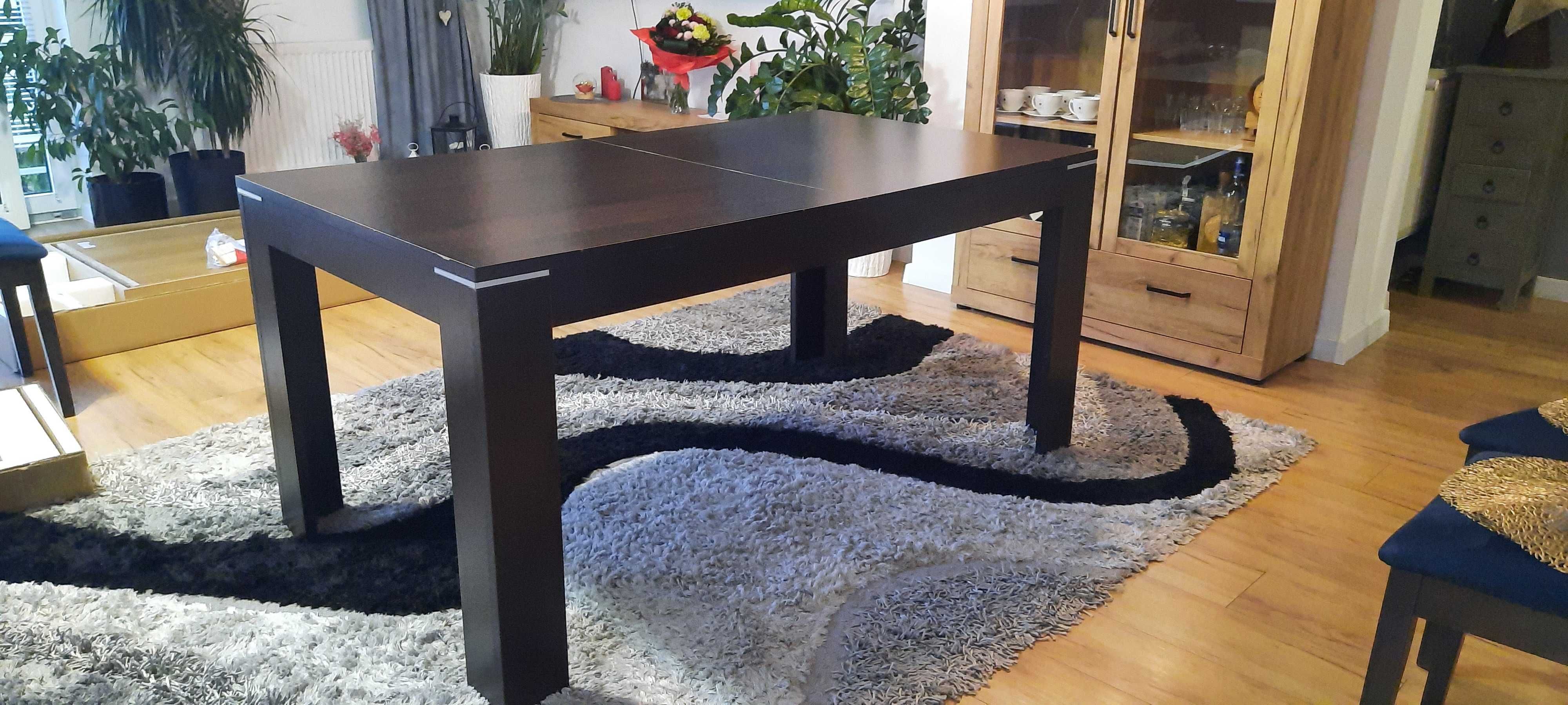 Stół rozkładany wenge
