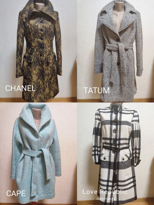 Пальто Cape, Пальто Love Republic, Пальто Chanel